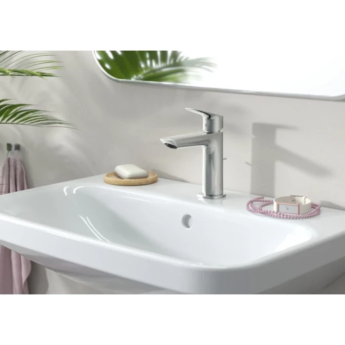 Hansgrohe смеситель для раковины с донным клапаном, Logis, хром арт. 71251000