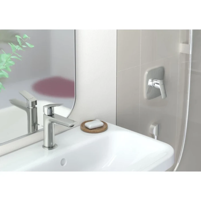 Hansgrohe смеситель для раковины с донным клапаном, Logis, хром арт. 71251000
