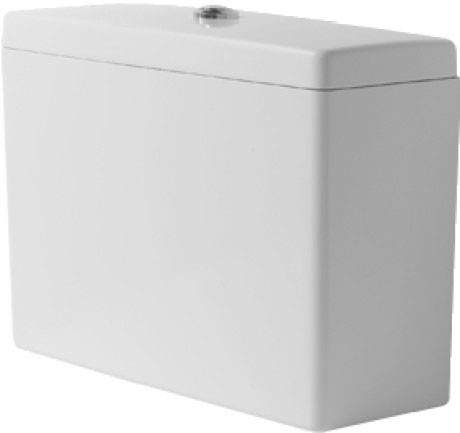 Duravit бачок для унитаза подвод воды справа или слева, starck 3, 0928000005 цвет: белый