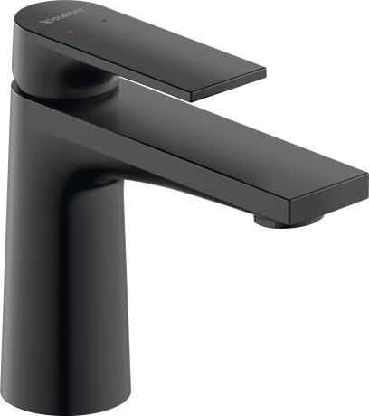 Duravit смеситель однорычажный для раковины s 140 мм, длина излива 110 мм, tulum, tu1010002046 цвет: черный матовый