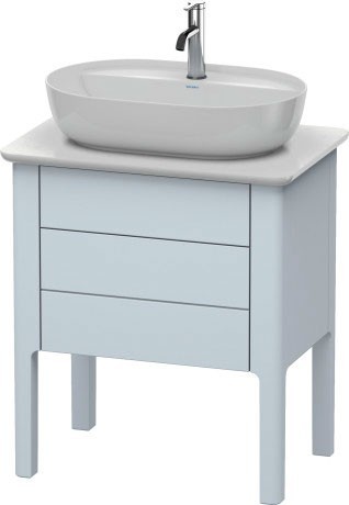 Duravit тумба напольная под столешницу, luv, lu956509797 цвет: светло-голубой