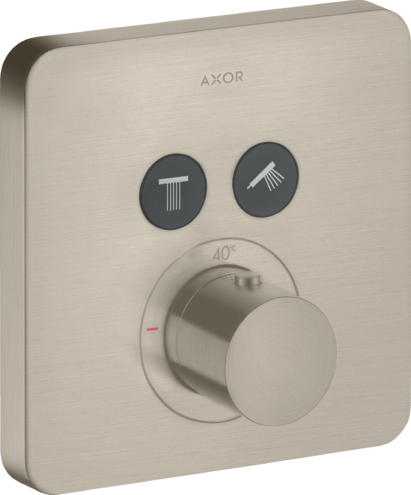 AXOR термостат для душа, ShowerSelect, никель арт. 36707820