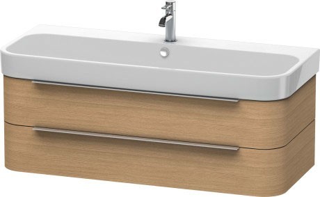 Duravit тумба подвесная под раковину, happy d.2, h2636705252 цвет: дуб европейский