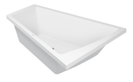 Duravit акриловая ванна 1800 х 1400 c наклоном для спины справа, paiova, 700217000000000 цвет: белый