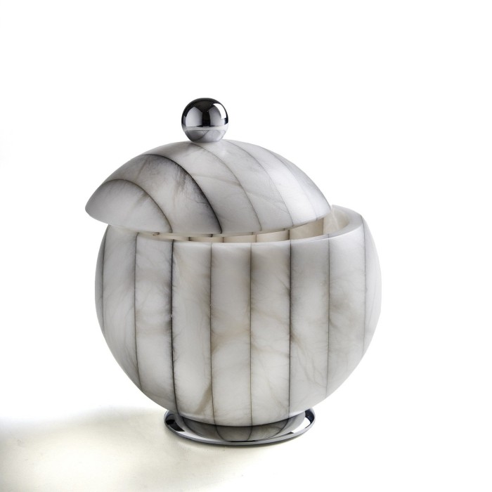 Баночка универсальная с крышкой, 3SC Rigato, никель арт. AL48NL