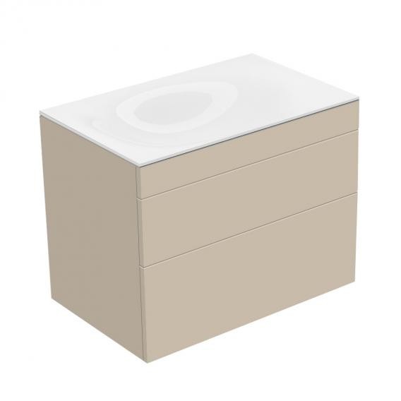 Keuco тумба подвесная под раковину с двумя выдвижными фронтами, edition 400, кашемир арт. 31541 450000