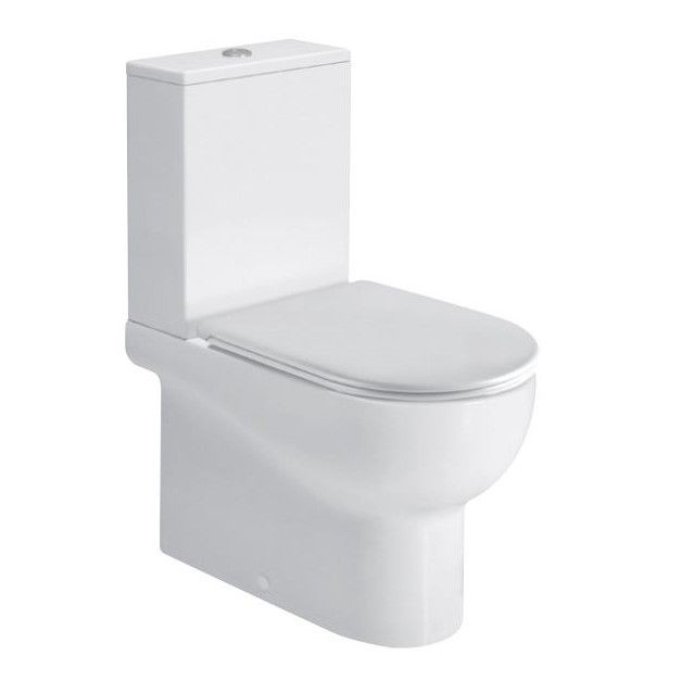 Azzurra унитаз моноблок 65х35см, слив в стену, с бачком, Azzurra, NUVCMP000000BI/(NUV100/MBP bi) NUCSMB000000BI/(NUV400/MBL bi) B19002F/40 cr цвет: белый