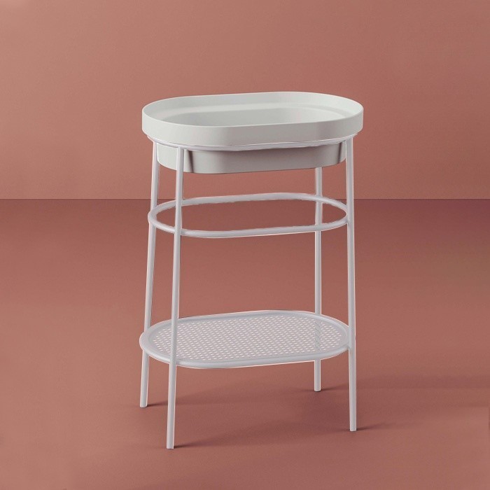 ArtCeram консоль под раковину, aca055 05 fuori scala цвет: белый матовый