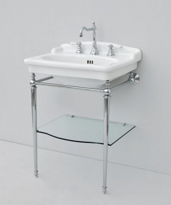 ArtCeram раковина для ванной комнаты, hel002 01 00 3f hermitage цвет: белый глянцевый