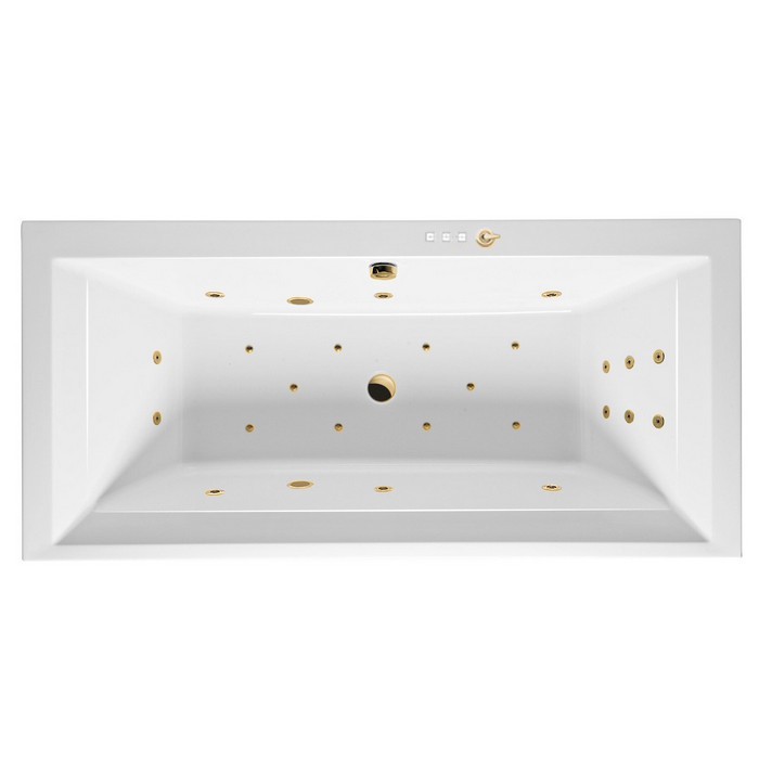 Встраиваемая ванна grand 190x90 ultra, Excellent Crown, золото арт. WAEX.CRG19.ULTRA.GL