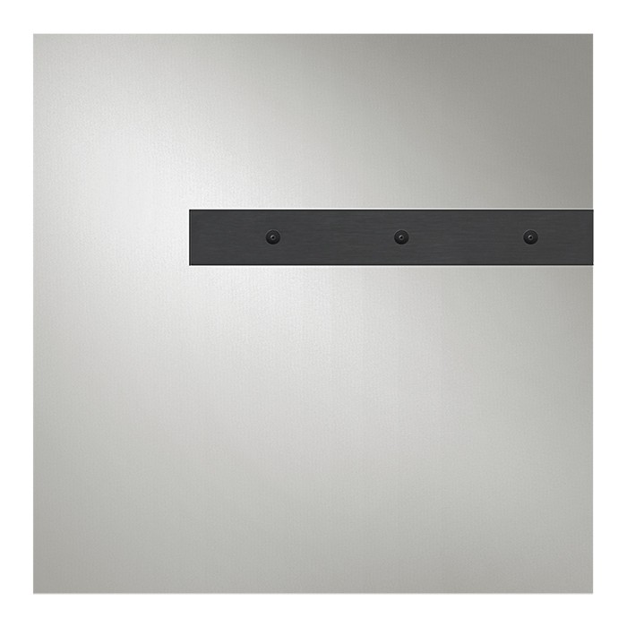 Gessi Верхний душ 200х200 мм, распыление, установка Shift-Fix, Binario, 61106#238 цвет: mirror steel