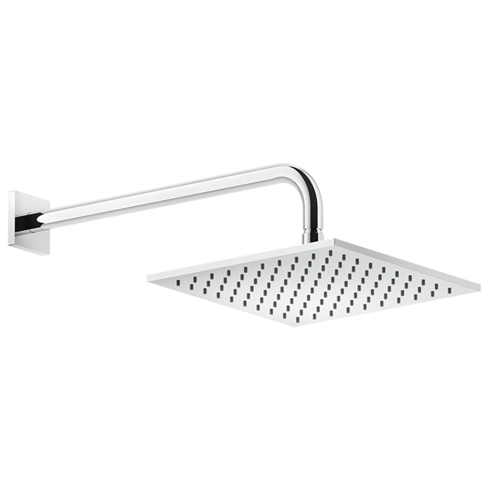 Gessi Душевая головка шарнирная для настенного крепления 250x250 мм на 1/2", Rilievo, 59158#031 цвет: хром