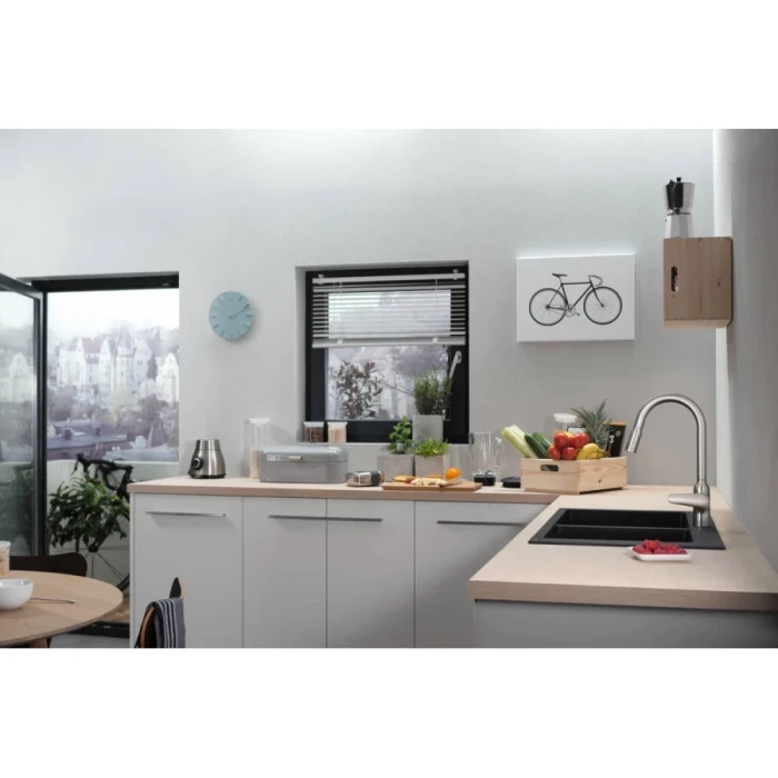 Hansgrohe смеситель для кухни, Focus M42, нержавеющая сталь арт. 71800800