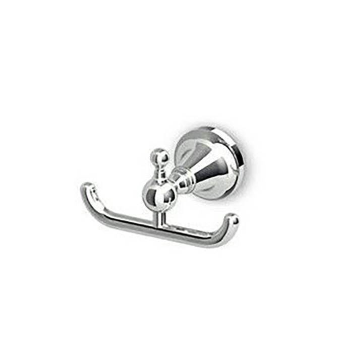 Zucchetti крючок двойной, подвесная, agora classic, хром арт. zad450