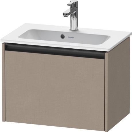 Duravit тумба подвесная под раковину 390 мм х 610 мм х 440 мм, ketho.2, k25055075750000 цвет: лён
