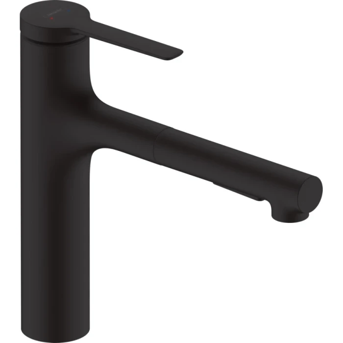 Hansgrohe смеситель для кухни, Zesis M33, черный арт. 74801670