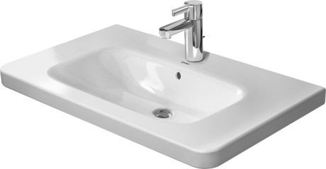 Duravit раковина встраиваемая сверху 80х48см, durastyle, 2320800000 цвет: белый