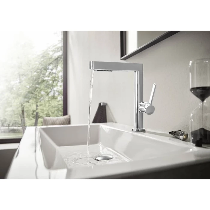 Hansgrohe смеситель для раковины с донным клапаном, Finoris, хром арт. 76063000