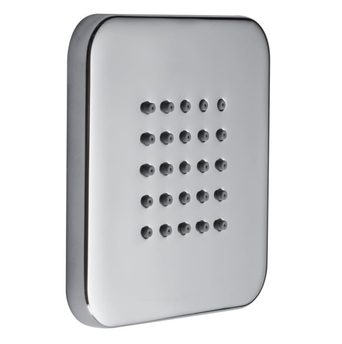 Bossini форсунка боковая для душа round, cubic, хром арт. i00210.030