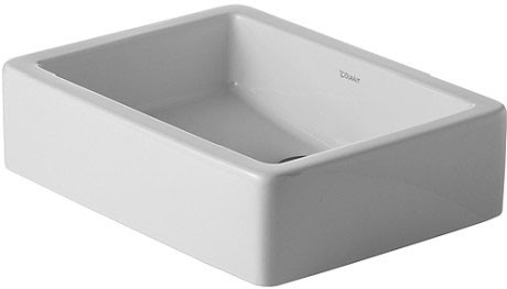 Duravit раковина встраиваемая сверху 50х38см, vero, 0455500000 цвет: белый