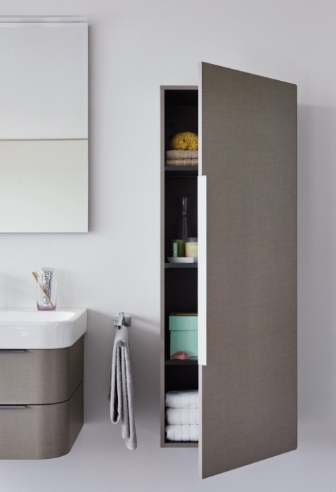 Duravit шкаф подвесной, happy d.2, h2 9550 r 75 цвет: лён