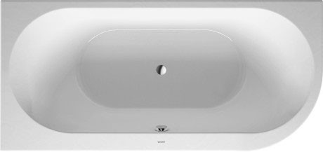 Duravit акриловая угловая ванна 1900 х 900, darling new, 700246000000000 цвет: белый