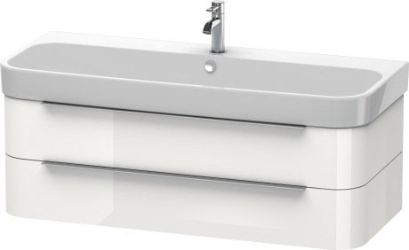 Duravit тумба подвесная под раковину, happy d.2, h2 6367 22 цвет: белый глянцевый