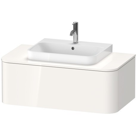 Duravit тумба подвесная для консоли plus, happy d.2 plus, hp494102222 цвет: белый глянцевый