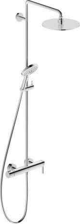 Duravit однорычажная душевая система для душа, c.1, c14280007010 цвет: хром