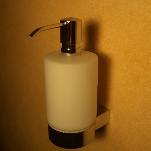 Keuco дозатор жидкого мыла подвесной хрусталь, plan, алюминий анодированный, хром арт. 14953 179000