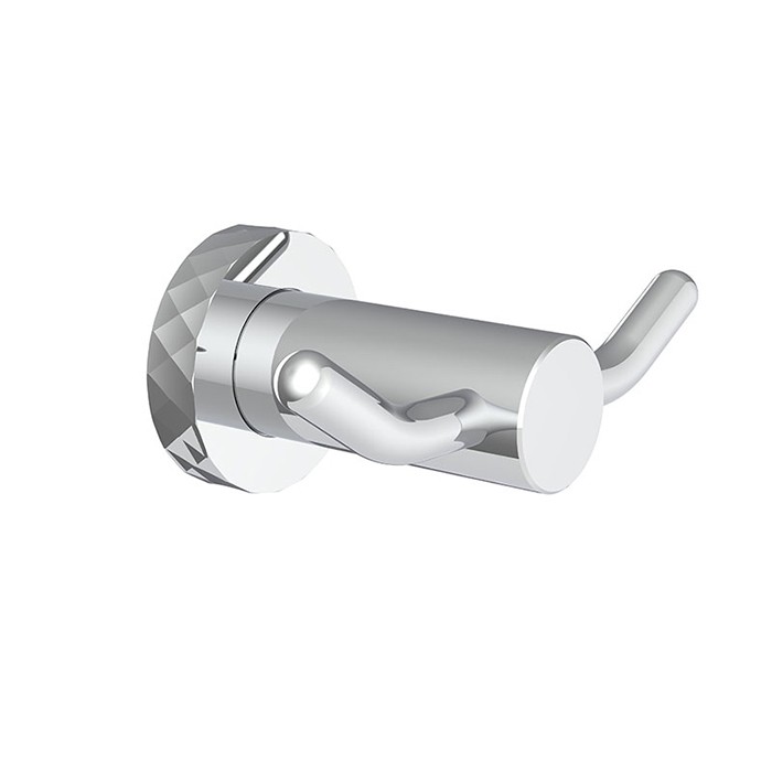Fima Carlo Frattini крючок двойной, подвесной, accessori, хром арт. f6004t/2vcr
