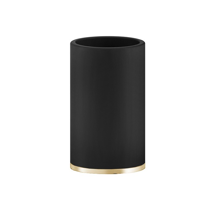 Gessi Стакан для зубных щеток, настольный, Inciso, 58532#246 цвет: золото/черный