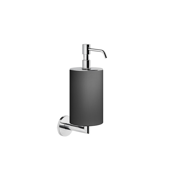Gessi Дозатор для мыла настенный черный, Tondo, 63614#031 цвет: хром