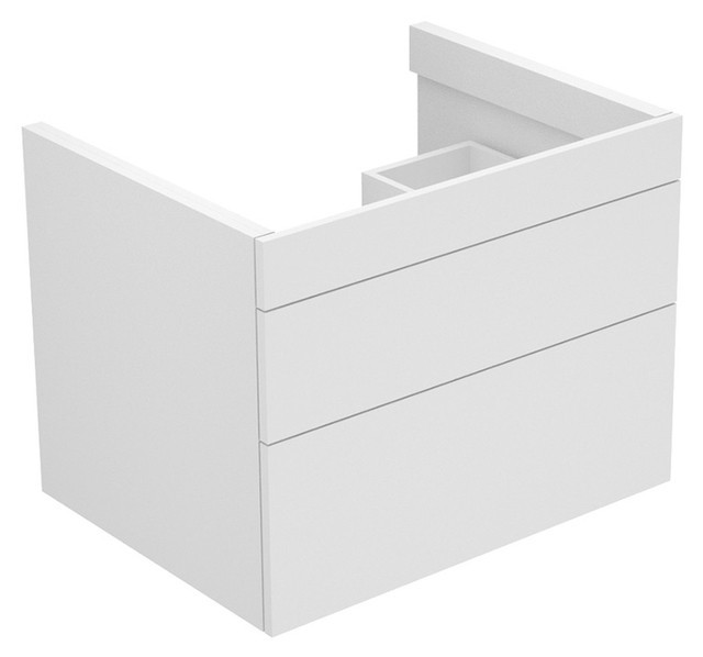 Keuco тумба подвесная под раковину с двумя фронтальными выдвижными ящиками, edition 400, белый арт. 31541 380000