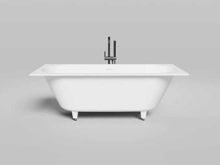 Salini ванна встраиваемая 170x75, ornella, 103513mrh цвет: матовый белый