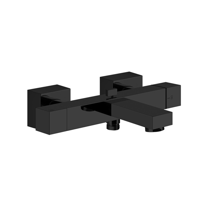 Gessi Смеситель для ванны, термостатический, Rettangolo, 20111#299 цвет: black xl