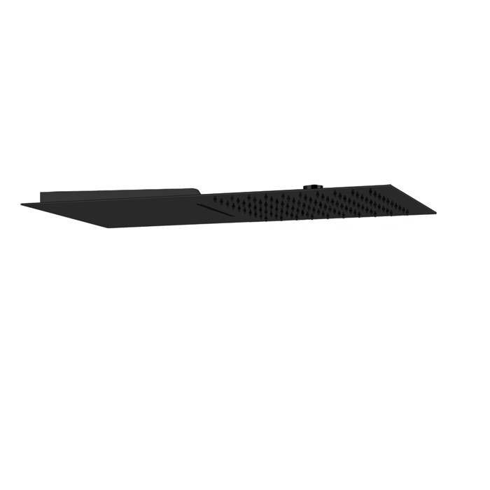 Gessi Верхний душ 300х550 мм, подключение: 1/2", Quadro 3, 33083#299 цвет: black xl