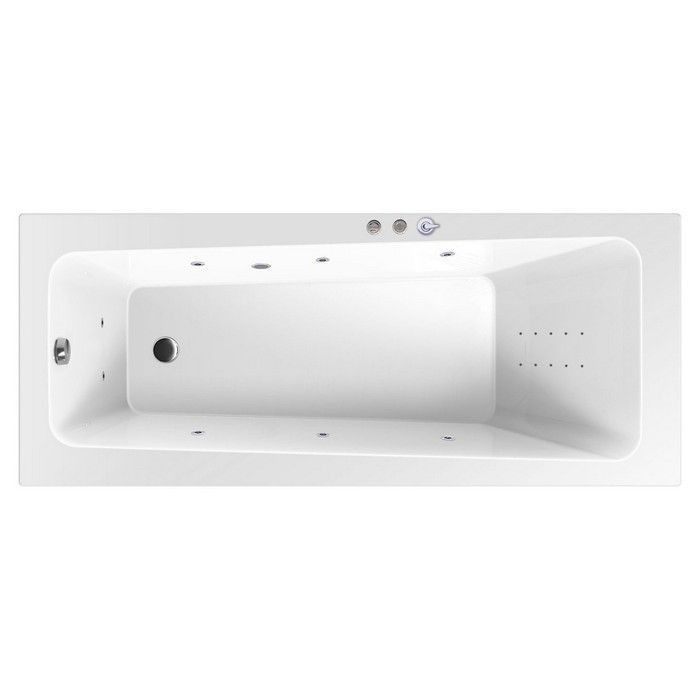 Ванна 160x70 smart nano, Excellent Ava, хром арт. WAEX.AVA16.SMARTNANO.CR