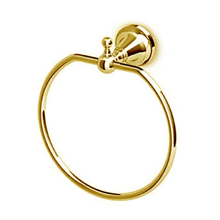 Zucchetti полотенцедержатель, кольцо., подвесной, agora classic, золото матовое арт. zad425.c41