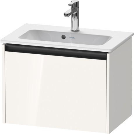 Duravit тумба подвесная под раковину 390 мм х 610 мм х 440 мм, ketho.2, k25055022220000 цвет: белый глянцевый