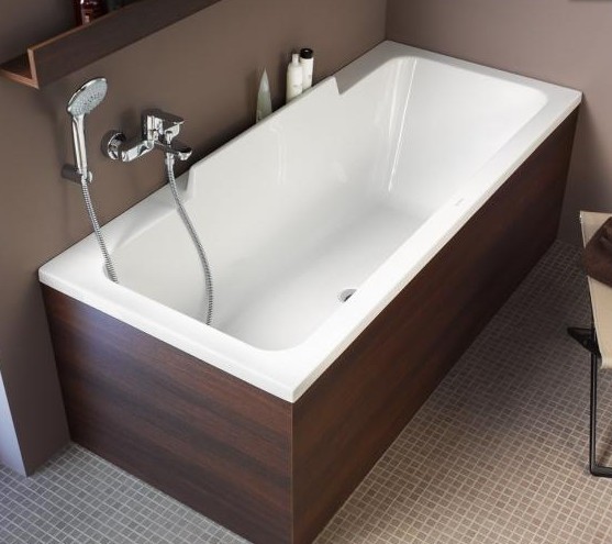 Duravit акриловая ванна 1700 х 700 c наклоном для спины справа, durastyle, 700295000000000 цвет: белый