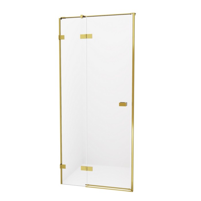 Дверь в нишу brushed 120x200, New trendy Avexa gold, брашированное золото арт. EXK-1722
