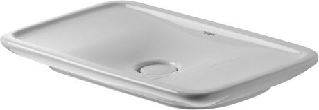 Duravit раковина встраиваемая сверху puravida 69х41см, pura vida, 0370700000 цвет: белый