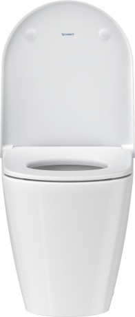 Duravit унитаз напольный пристенный rimless 370 мм х 580 мм, с вертикальным смывом, без смывного края, с креплением, d-neo, 2003090000 цвет: белый
