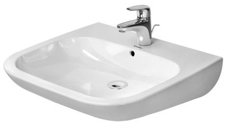 Duravit раковина подвесная 60х55см, d-code, 23126000002 цвет: белый