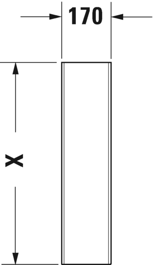 Duravit пьедестал для раковины, d-code, 08632700002 цвет: белый