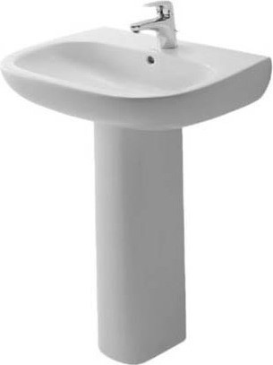Duravit пьедестал для раковины, d-code, 08632700002 цвет: белый
