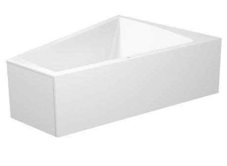 Duravit акриловая ванна 1700 х 1300 c наклоном для спины справа, paiova, 700267000000000 цвет: белый