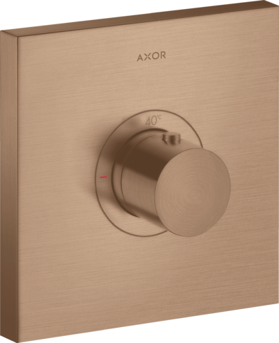 AXOR термостат для душа, ShowerSelect, шлифованное красное золото арт. 36718310