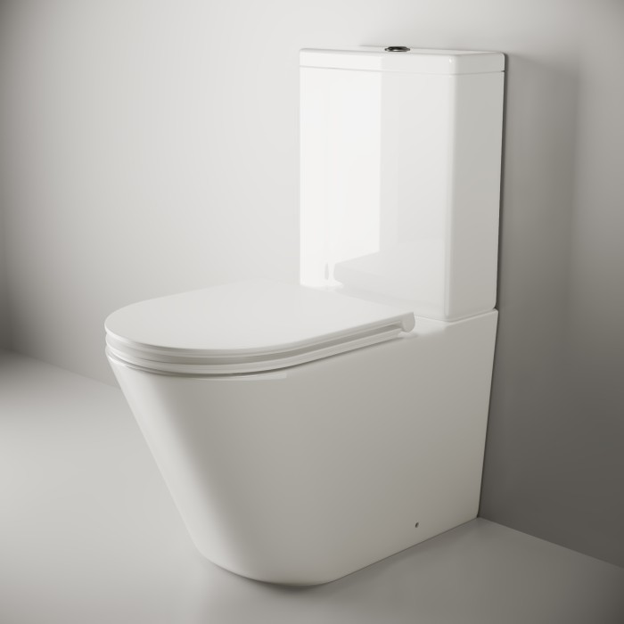 Ceramicanova унитаз с бачком и сиденьем trend, 110010 цвет: белый